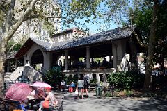 17-1 Columbus Park Pavilion Where Local Chinese Meet, Play Mahjong and Play Music In Chinatown New York City.jpg